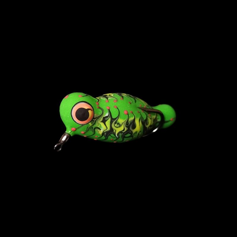 Soft Frog Geol Mini 3cm Ose Nusantara Minime Snakehead Specialist Umpan Casting Gabus Toman Haruan Action Terbaik Killer Umpan Casting Soft Frog mini Lure 1