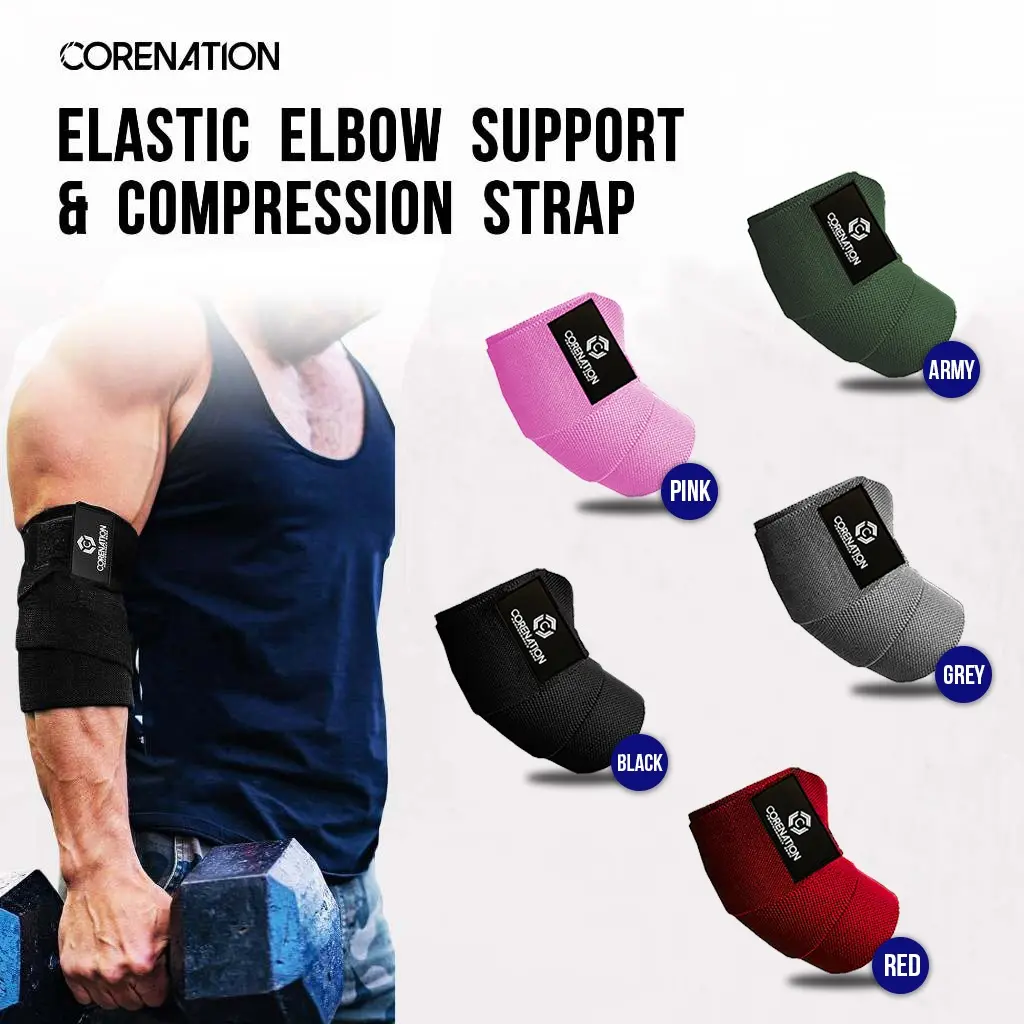 CoreNation Adjustable Elbow Support Wrap | Protector Sports Safety