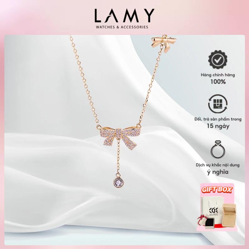 Dây chuyền nữ CDE Butterfly Diamond Necklace CDE6039RG -Trang Sức CDE Jewelry