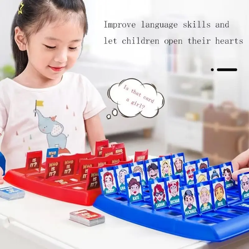 Đoán xem tôi là ai Trò chơi tương tác giữa cha mẹ và con cái  dành cho trẻ 5-12 tuổi  Vận chuyển trong vòng 24 giờ 5