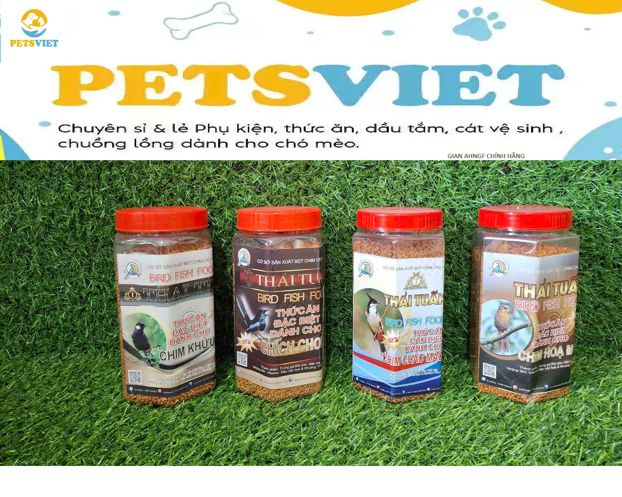 Cám chim-bột chim chào mào-chòe-mi-khứu-nhồng<petsviet>