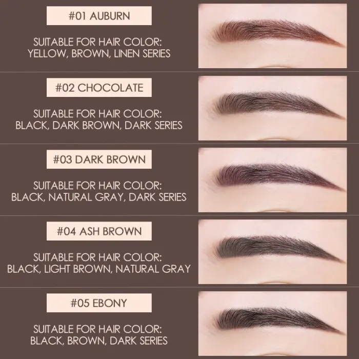 (TERLARIS) FOCALLURE Eyebrow Cream Gel waterproof Pensil Alis-kosmetik Mata FA23 Alis brow  pomade 3