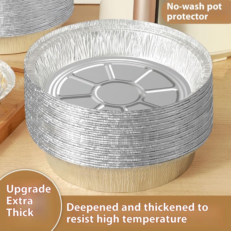  Khay Giấy Bạc Thiếc Đặc Biệt Cho Nồi Chiên Không Dầu Hộp Giấy Bạc Thiếc Gia Dụng Khay Nướng Lò Nướng Khay Giấy Bạc Nhôm Để Ngăn Ngừa Dầu Thực Phẩm Khay Nướng Thịt 