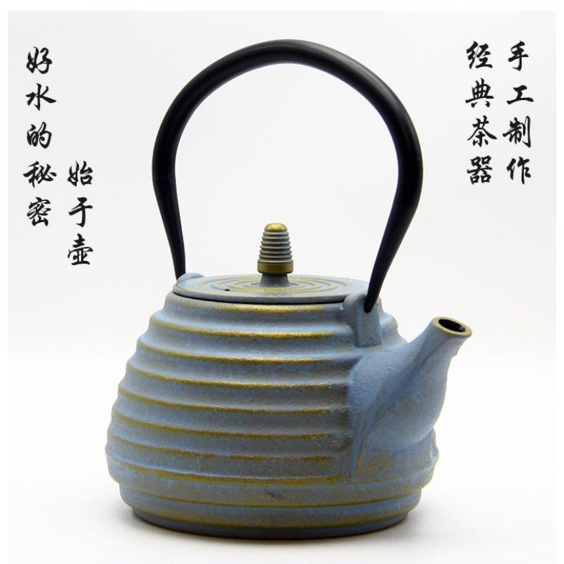 Product Introduction of Nordic Style Colored Boiled Water And Boiled Tea Brewed Teapot Cast Iron Kettle Decoration Living Room Home Handmade Creative Tea Set Decoration 32