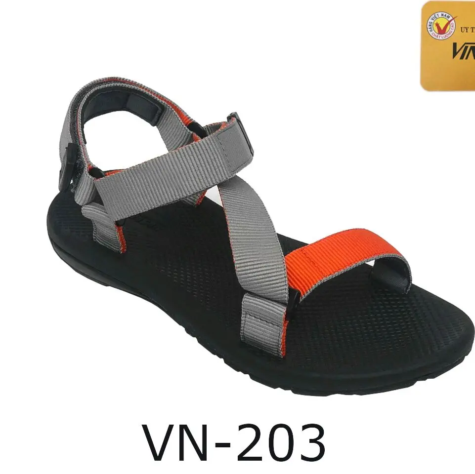 sandan nam vinasan hàng việt nam xuất khẩu size từ 39_43 Sandal Đế Bằng