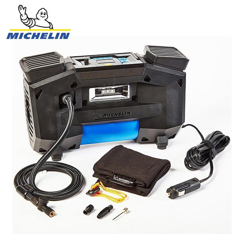 Máy Bơm Lốp Xe Ô Tô MICHELIN 12314 Kĩ Thuật Số 2 Piston Tự Động Ngắt Cao Cấp HÀNG CHÍNH HÃNG