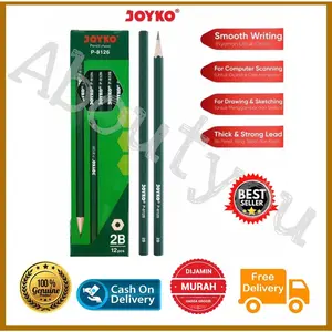 GROSIR ISI 12 PENSIL JOYKO P88 KAYU SERUT MURAH UNIK Pencil JOYKO 2B Stationery