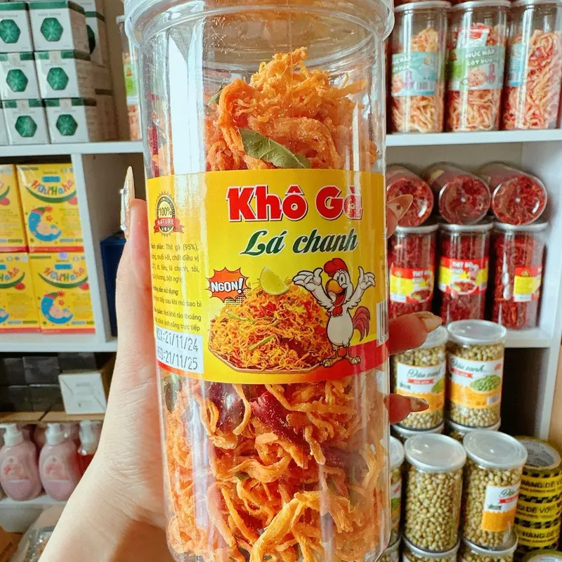 Combo 3 món ( Khô gà , khô bò , mực hấp cốt dừa ) Ăn Vặt 3