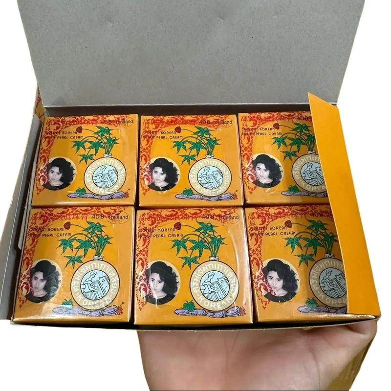 Lố 12 hủ kem sâm vàng thái lan chăm sóc da dưỡng ẩm và làm đẹp da