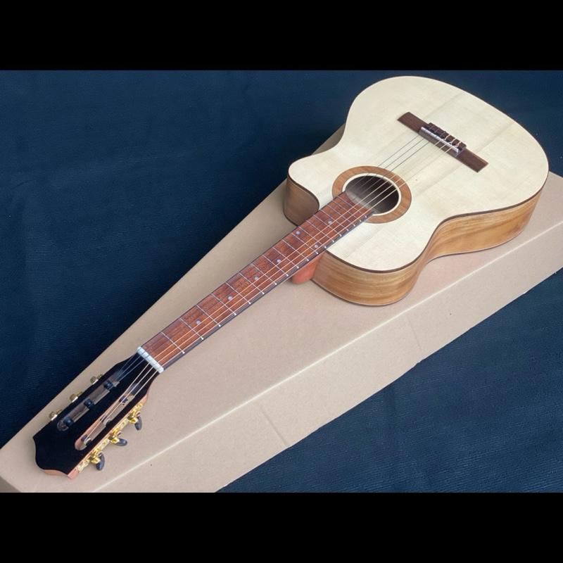 [Classic Gỗ Koa] Gỗ Koa Nguyên Tấm, Có Ty Chỉnh Cần, Full Gỗ Thịt 2