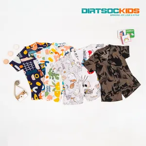 BUY 1 GET 3 SYABIL SET RAYON One Set Setelan Anak (1-4Tahun)