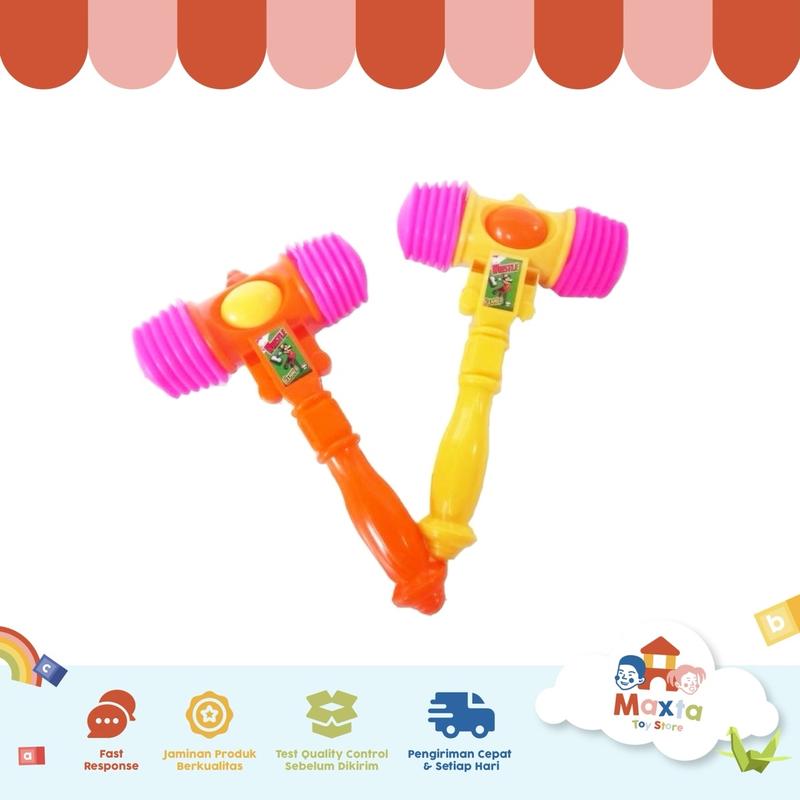 Mainan palu / hammer whistle bisa bunyi 5