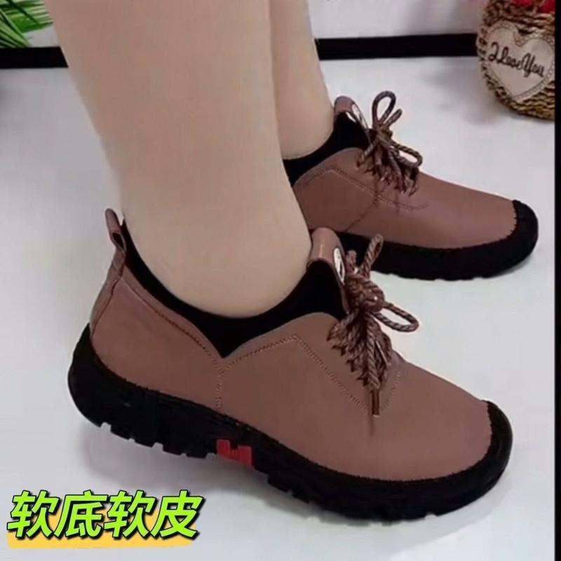 Giày Cao Gót, Da Thật, Dành Cho Phụ Nữ, Bộ Sưu Tập Xuân Hè 2023, Đế Mềm, Khâu Tay, Giày Cho Mẹ, Nhẹ Và Thoải Mái, Giày Đi Bộ, Giày Sang Trọng