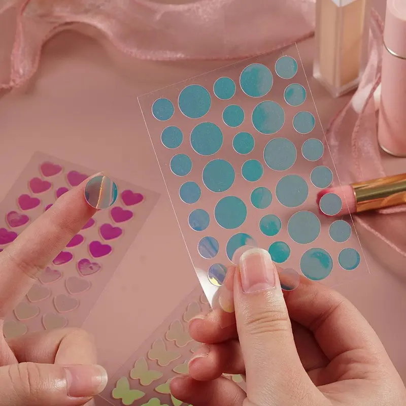 216PCS/112PCS/72PCS Laser Butterfly Acne Patch Invisible Acne Pimple Cover Patch Makeup Stickers 5