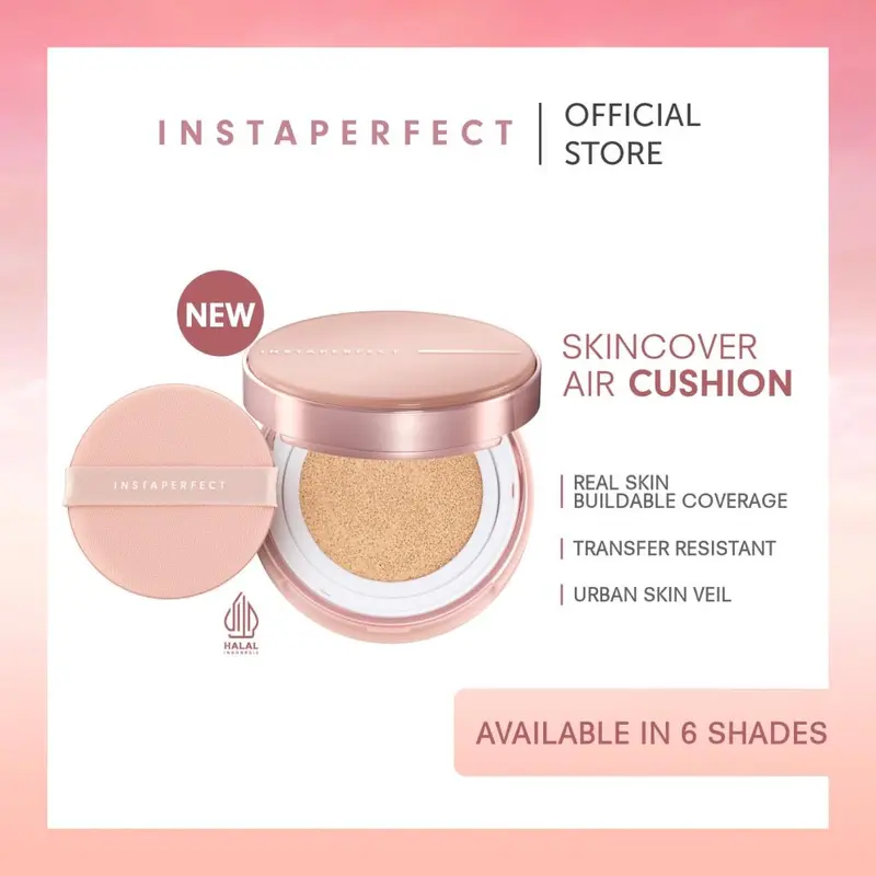 Instaperfect Daily Glam Complexion Essentials Bundle (Skincover Air Cushion + Matte Fit Powder Foundation) 4