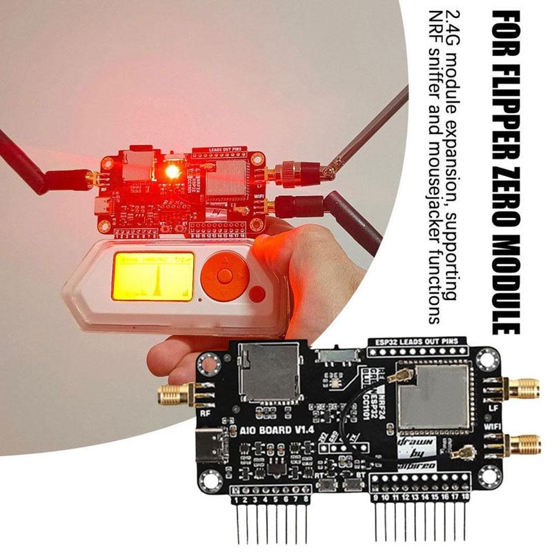 Product Introduction of 1pc Multifunctional Expansion Board Wifi 2.4g Module High Gain Cc1101 Module 3 In 1 Antenna For Flipper Zero 20