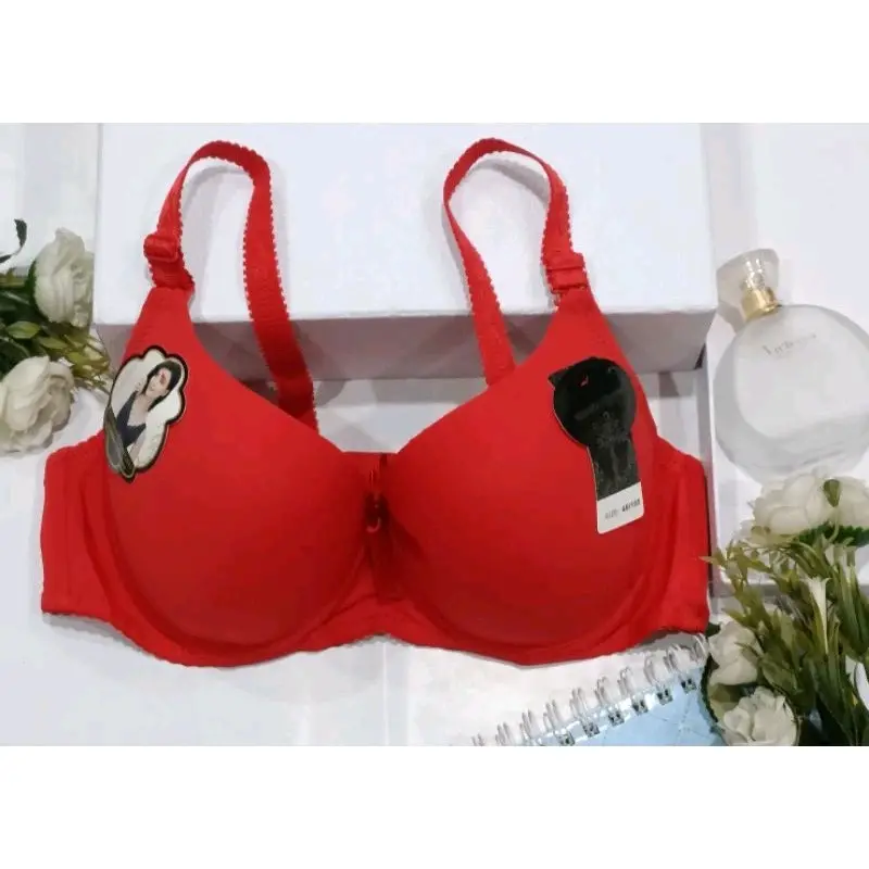 Bh Wanita Cup B-C Bh Kawat Busa Sedang Kait 3 Bh Jumbo Push Up Bh Lembut Nyaman