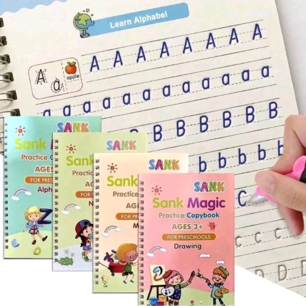 buku ajaib sank magic murah isi 4 buku 5 refil