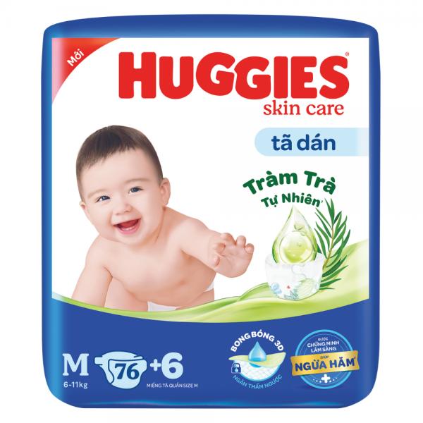 [TẶNG QUÀ GIẤY KHÔ]- COMBO 2 GÓI HUGGIES DÁN QUẦN M L XL XXL
