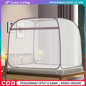 2025 New Super Jumbo Foldable Mosquito Net - Hanging Style, Elegant Design for King - Size Adult Beds, 200x220/180x200cm, Thick Anti - Mosquito Mesh, Tent - Style Canopy,