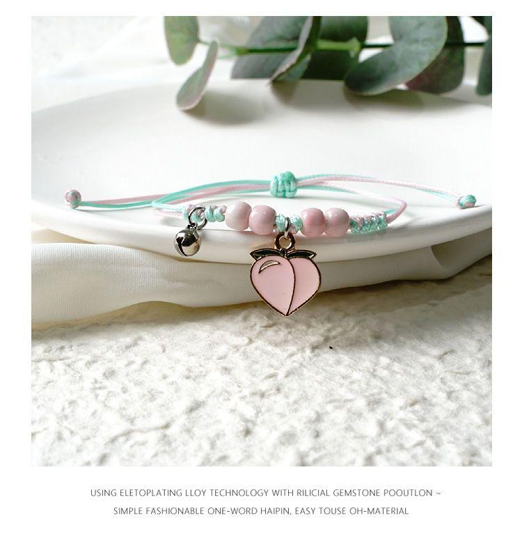 Product Introduction of Cute Student Star Moon Girlfriends' Bracelet Two Three Four Korean Style Mori Style Bracelet Ins Non-Fading Gifts 10