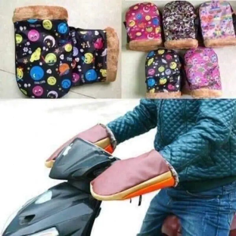 GĂNG TAY ĐI XE MÁY MÙA ĐÔNG / GĂNG TAY PHAO 3 LỚP ( Sỉ lẻ ) 2