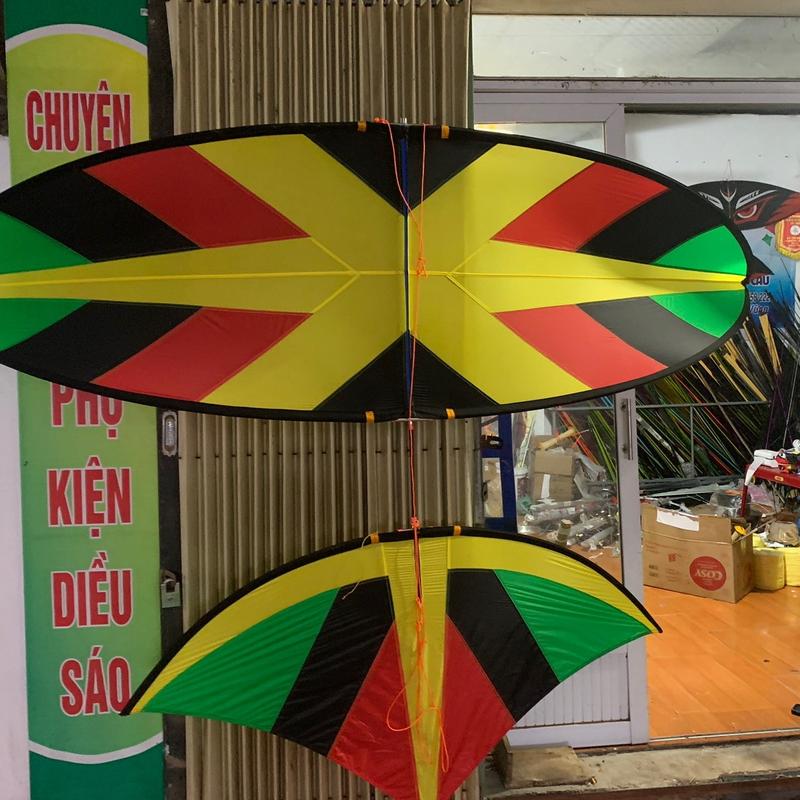 Diều 3m và 2m5 Riptop- nan tím vip- mẫu xương cá diều