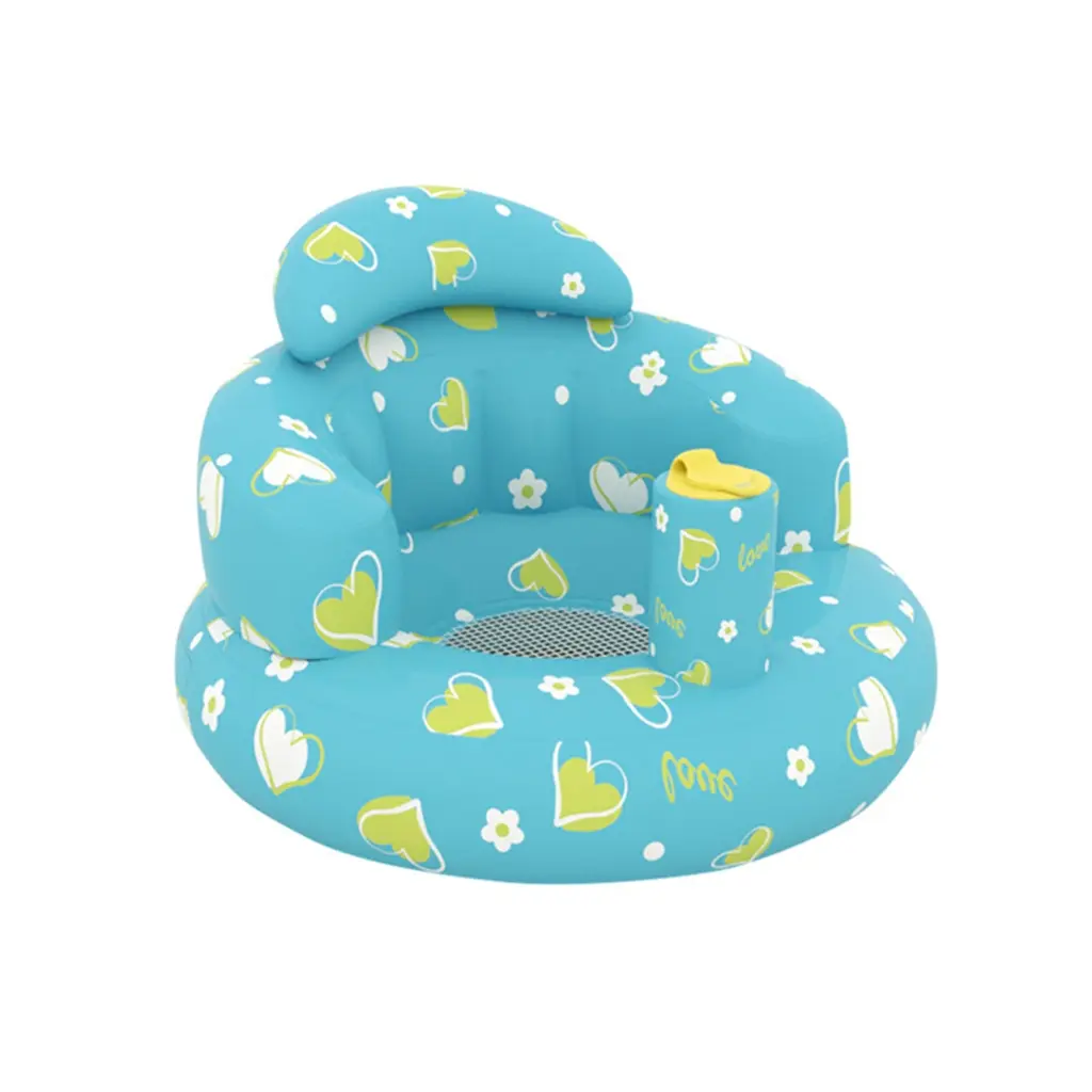 Supportive Toddler Inflatable Armchair Portable Baby Inflatable Couch for Kids