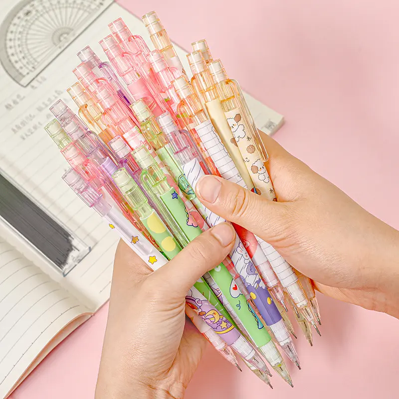 PENSIL MEKANIK OTOMATIS 0.5MM / PENSIL MEKANIK IMPORT LUCU / MECHANIC PENCIL