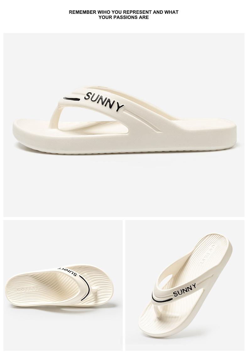 Product Introduction of EVA Flip-Flops for Women, Non-Slip, Odor-Free, Portable Sandals for Men, High-End Feel, Summer Outdoor Beach Slippers 7