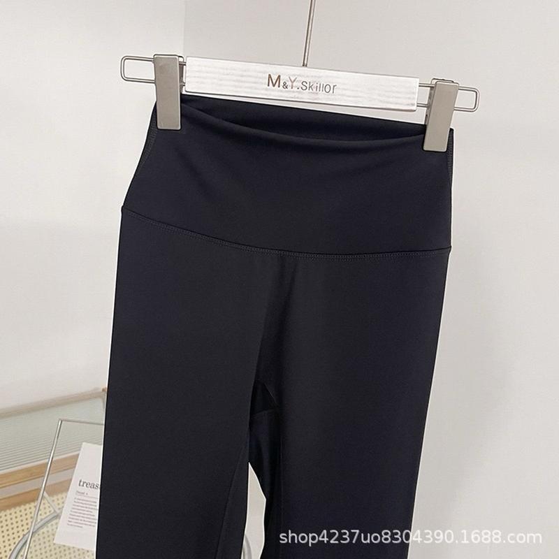 Product Introduction of Quần tập gym,yoga,pilates legging nữ vải Lulu cao cấp bản eo 9p thun mềm mát gen bụng QC(có sẵn) 41