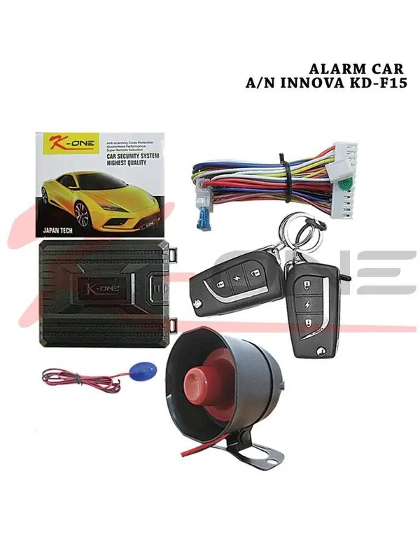 Alarm Mobil Model Innova Reborn Kunci Lipat Remote Set Universal Car 1 Set 1