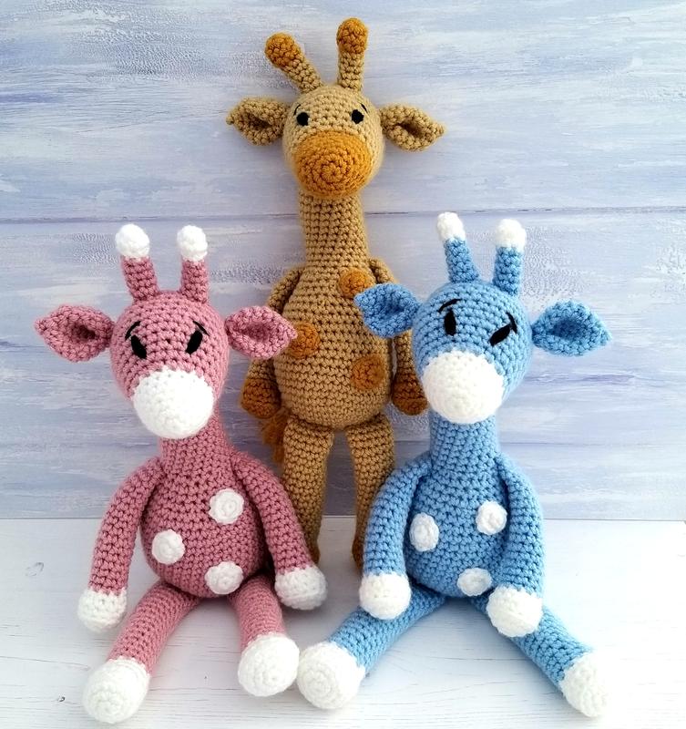 Aimee the Giraffe Crochet Kit - Amigurumi Toy DIY Crochet Kit 6