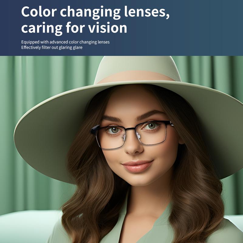 Fashion Sunglasses GS06 Smart Color-changing Bluetooth Glasses Color Change In 3 Seconds outdoors motion Anti blue light glasses - Image 4