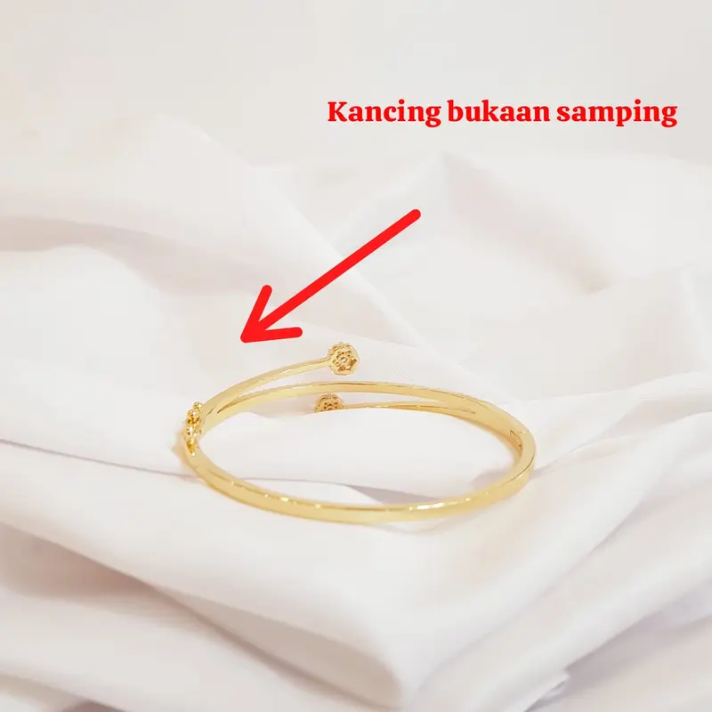 Miamor - Gelang Bangle Bracelets Wanita Keroncong Mt (di Jual Satuan) 6