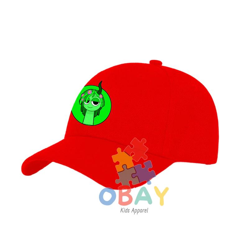Topi Anak Sprunki Incredibox Karakter - Topi Baseball Trendy untuk Anak Laki-Laki & Perempuan 1