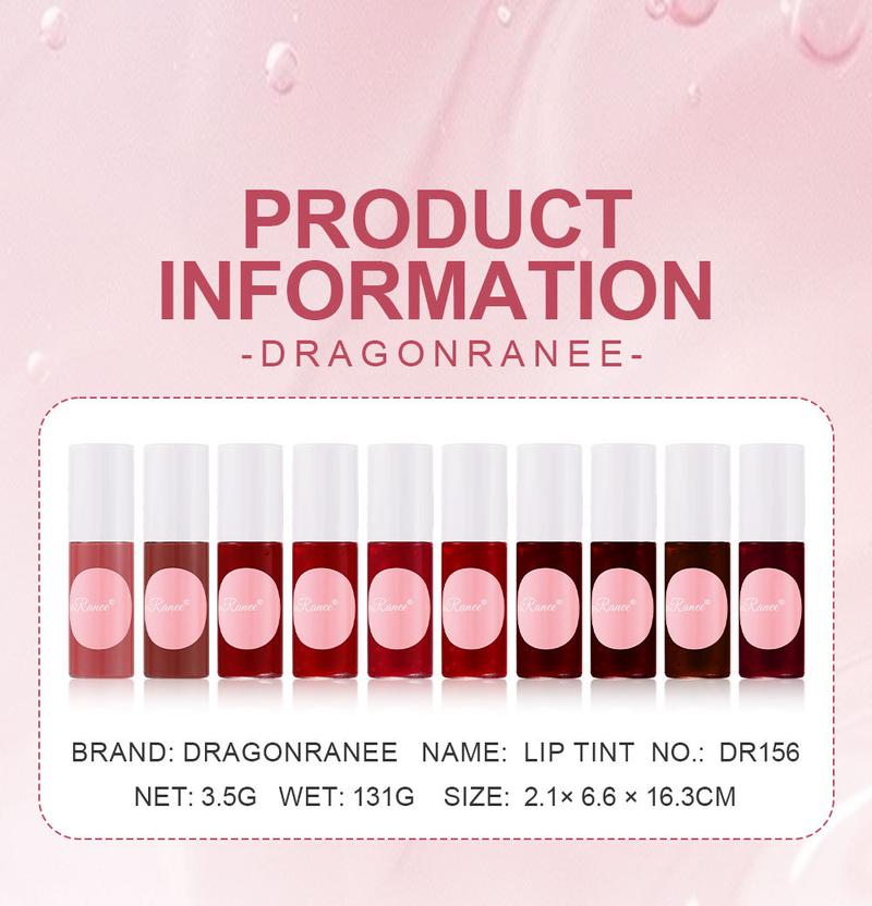 Product Introduction of Lip Stain Lip Gloss Background Color Stacked Coating Moisturizing Lip Lacquer Oil Lipstick Base Sample Lip Gloss Lipstick Water 4