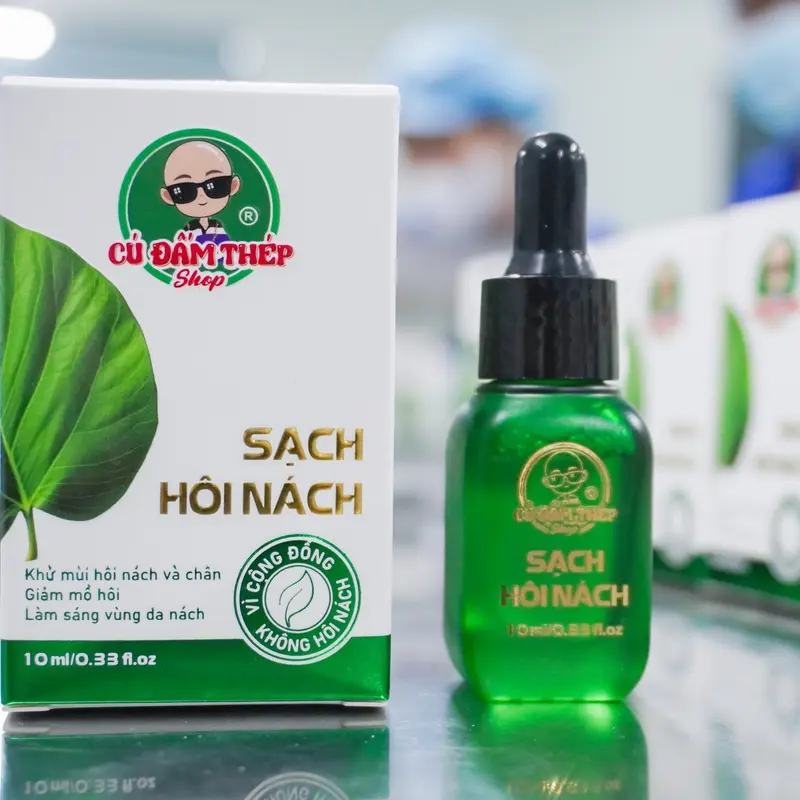 SERUM KHỬ HÔI NÁCH,HÔI CHÂN,NGĂN TIẾT MỒ HÔI DÀNH CHO CẢ NAM VÀ NỮ 10ML 2