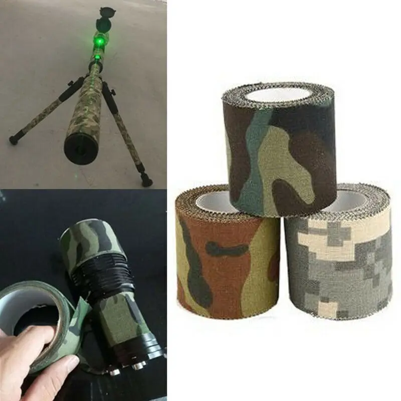 Băng quấn vải săn bắn, thiết kế camo tự dính có thể tái sử dụng, họa tiết camo
