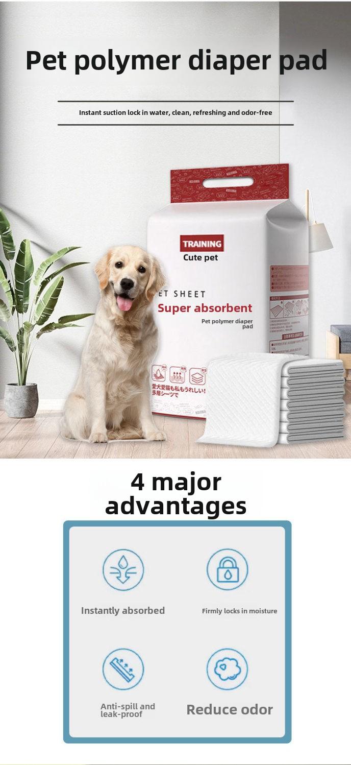Product Introduction of Pet Diaper Pad Dog Paper Diaper Pad Pet Diaper Pad Dog Diaper Dog Diaper Pad for Cat 3