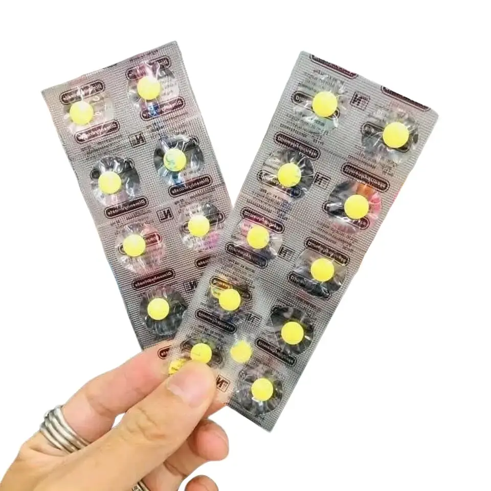 combo 5 Vỹ viên uống say tàu xe Thái Lan thực phẩm bổ sung sức khỏe