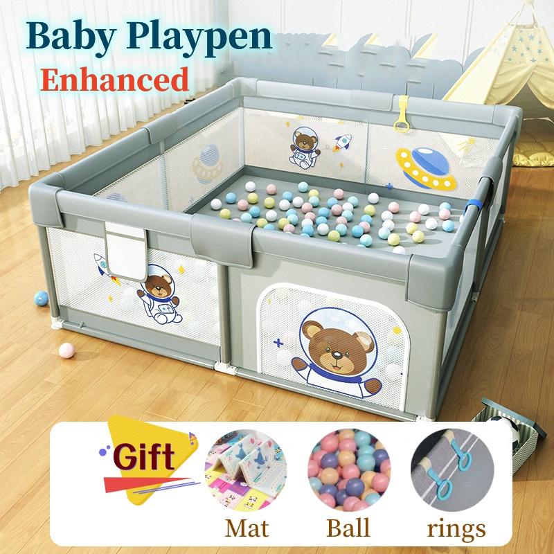 Luxurious playpen for baby Toddler Fence Chlidren Rectangle play ...