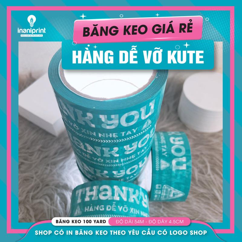 Băng Keo Hàng Dễ Vỡ, Băng Keo Đóng Hàng 1 Cuộn 4