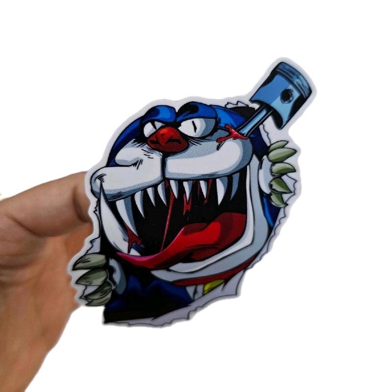 tem logo sticker monter doraemon dán trang trí xe máy, điện thoại, dán mọi nơi Nhãn Dán