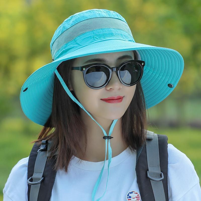 Mũ Chống Nắng, Dành Cho Nam Và Nữ, Thích Hợp Cho Câu Cá Và Leo Núi Ngoài Trời Mùa Hè, Mỏng Và Có Thể Gập Lại, Mũ Ngư Dân, Mũ Tai Bèo Vành Lớn, Thích Hợp Cho Leo Núi Phụ Kiện Đội Đầu mặt  nạ  đánh  golf 2