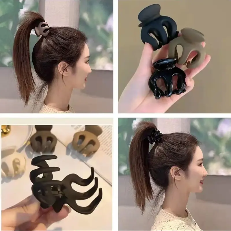 Kẹp tóc chữ M to 5cm tạo kiểu tóc đuôi hot trend K97T Women Voi Nữ