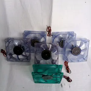 Fan DC 8x8cm Transparan Tanpa LED