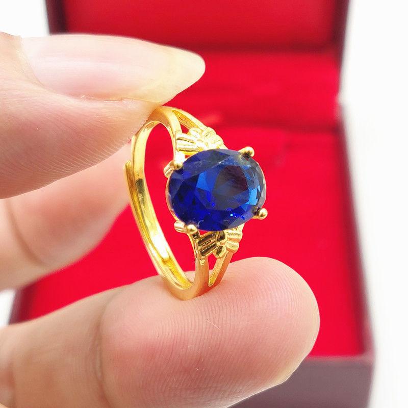 Product Introduction of Hot Selling 24K Gold Plated Open Ring for Women 6