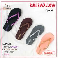 Gambar GROSIR-Sandal Jepit Wanita Sun Swallow Tokyo (isi 6 pasang sandal) Hitam Pink dari Saandal Indonesia Kota Administrasi Jakarta Barat 2 Tokopedia