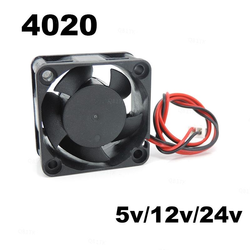 Quạt Máy In 3D Làm Mát, 40mm, Kích Thước 40x40x20mm, Bộ Làm Mát, Dc 24V, 12V,…